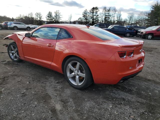 2G1FB1E30D9157013 - 2013 CHEVROLET CAMARO LT ORANGE photo 2