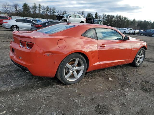 2G1FB1E30D9157013 - 2013 CHEVROLET CAMARO LT ORANGE photo 3