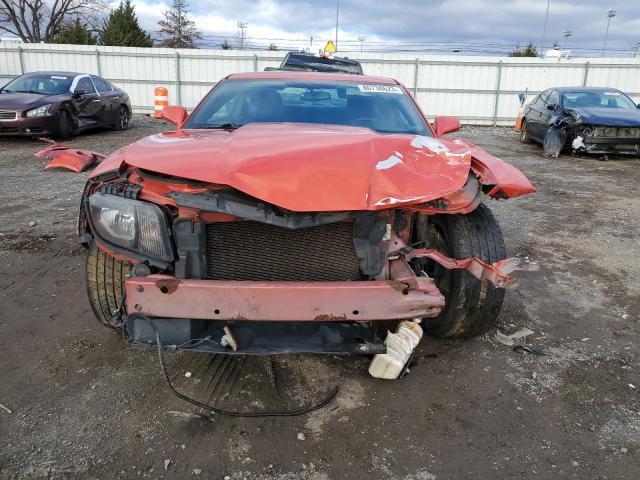 2G1FB1E30D9157013 - 2013 CHEVROLET CAMARO LT ORANGE photo 5