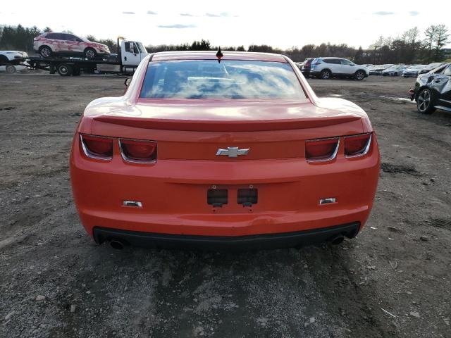 2G1FB1E30D9157013 - 2013 CHEVROLET CAMARO LT ORANGE photo 6