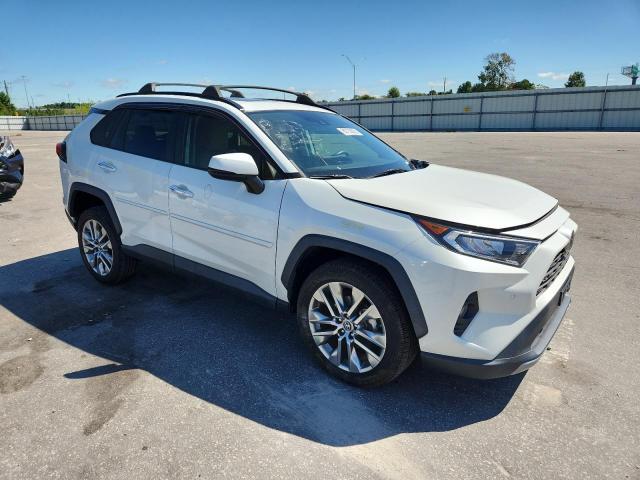 2T3Y1RFV7KC009219 - 2019 TOYOTA RAV4 LIMITED Biały zdjęcie 4