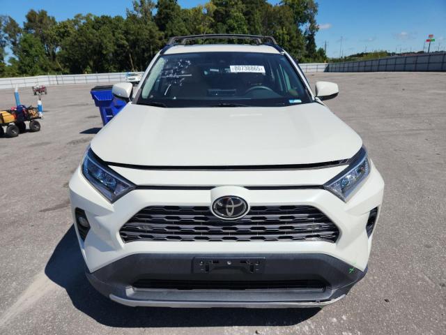 2T3Y1RFV7KC009219 - 2019 TOYOTA RAV4 LIMITED Biały zdjęcie 5