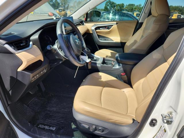 2T3Y1RFV7KC009219 - 2019 TOYOTA RAV4 LIMITED Biały zdjęcie 7