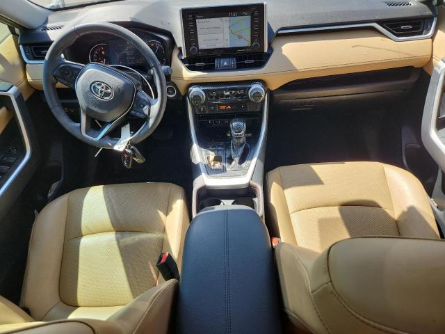 2T3Y1RFV7KC009219 - 2019 TOYOTA RAV4 LIMITED Biały zdjęcie 8