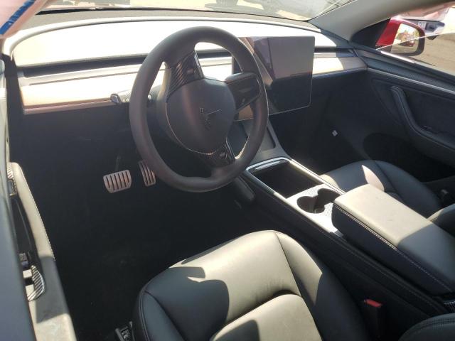 7SAYGDEF2SA377016 - 2025 TESLA MODEL Y RED photo 8