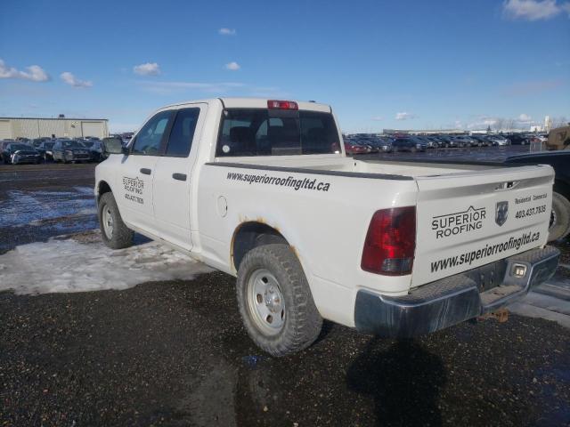 1D3HV18P69S724652 - 2009 DODGE RAM 1500 WHITE photo 2