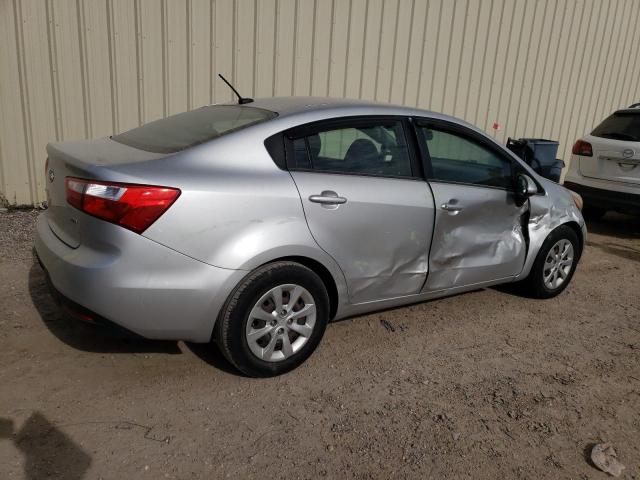 KNADM4A38D6096739 - 2013 KIA RIO LX SILVER photo 3