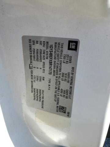 1GYS4BEFXBR147179 - 2011 CADILLAC ESCALADE LUXURY Білий фото 13