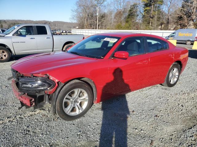 2C3CDXBGXFH776147 - 2015 DODGE CHARGER SE RED photo 1
