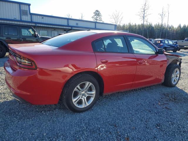 2C3CDXBGXFH776147 - 2015 DODGE CHARGER SE RED photo 3