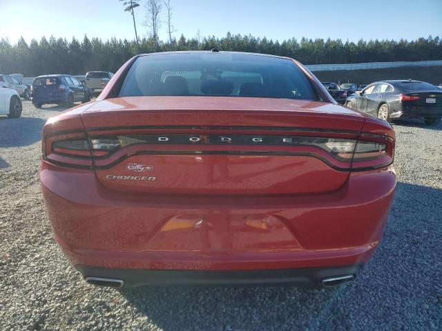 2C3CDXBGXFH776147 - 2015 DODGE CHARGER SE RED photo 6