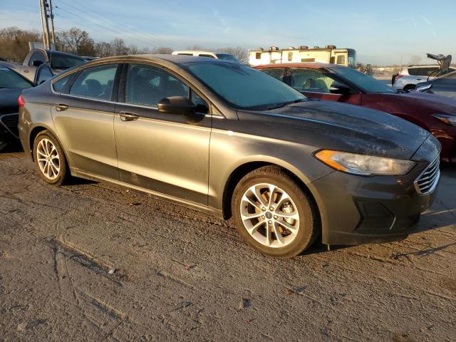 3FA6P0HD9KR267305 - 2019 FORD FUSION SE GRAY photo 4