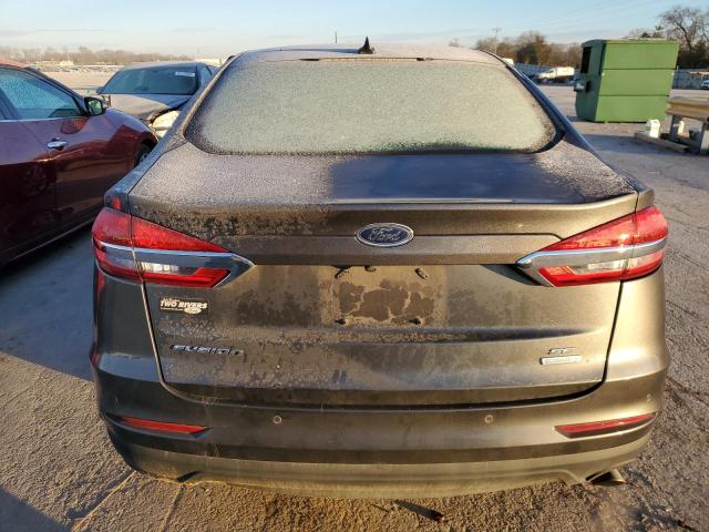 3FA6P0HD9KR267305 - 2019 FORD FUSION SE GRAY photo 6