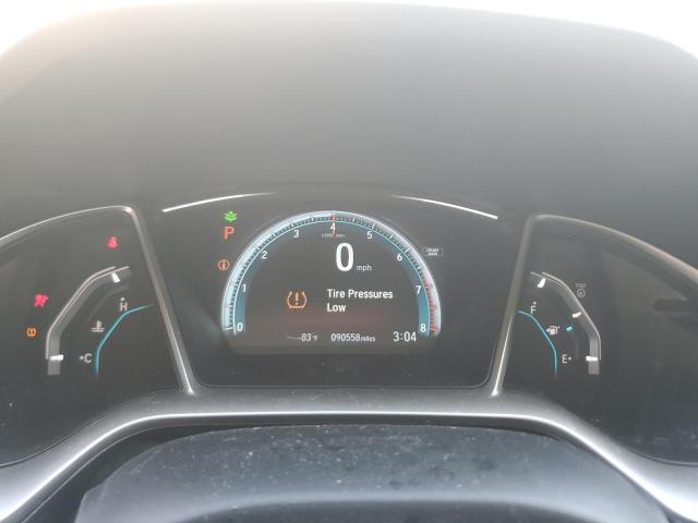 19XFC2F75JE203735 - 2018 HONDA CIVIC EX WHITE photo 9