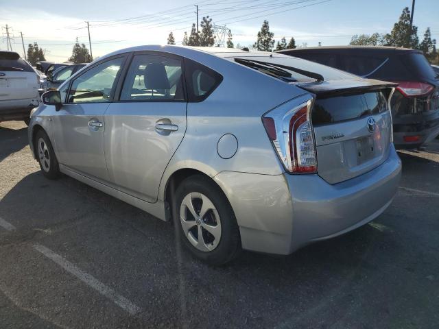 JTDKN3DU0C5515466 - 2012 TOYOTA PRIUS SILVER photo 2