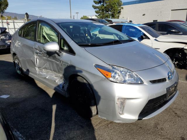 JTDKN3DU0C5515466 - 2012 TOYOTA PRIUS SILVER photo 4