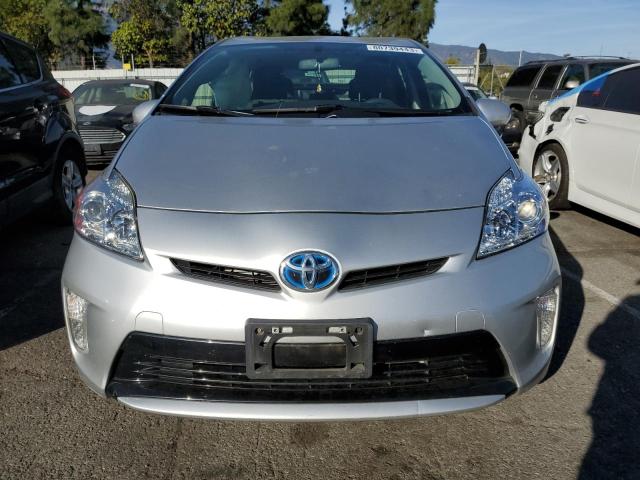 JTDKN3DU0C5515466 - 2012 TOYOTA PRIUS SILVER photo 5