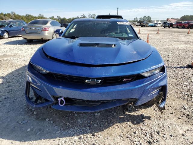 1G1FH1R71M0137018 - 2021 CHEVROLET CAMARO SS BLUE photo 5