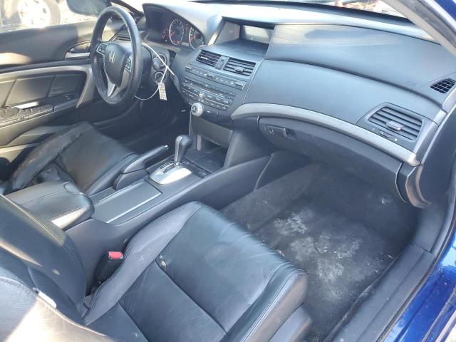 1HGCS22808A011156 - 2008 HONDA ACCORD EXL BLUE photo 8