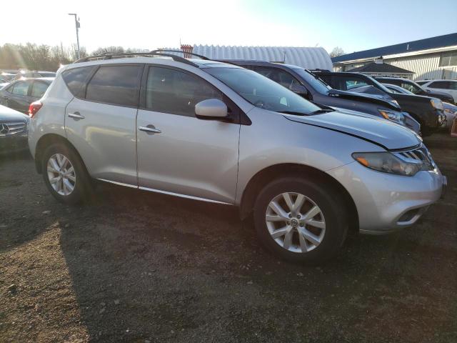 JN8AZ1MW0DW317167 - 2013 NISSAN MURANO S SILVER photo 4