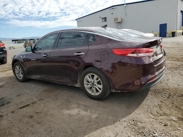5XXGT4L31JG247465 - 2018 KIA OPTIMA LX ბურგუნდია ფოტო 2