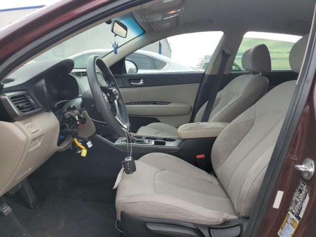 5XXGT4L31JG247465 - 2018 KIA OPTIMA LX ბურგუნდია ფოტო 7