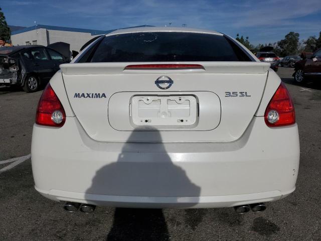 1N4BA41EX7C824478 - 2007 NISSAN MAXIMA SE WHITE photo 6