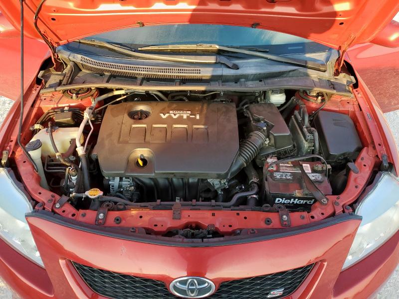 2T1BU4EE9AC422476 - 2010 TOYOTA COROLLA BASE 红色 照片 11