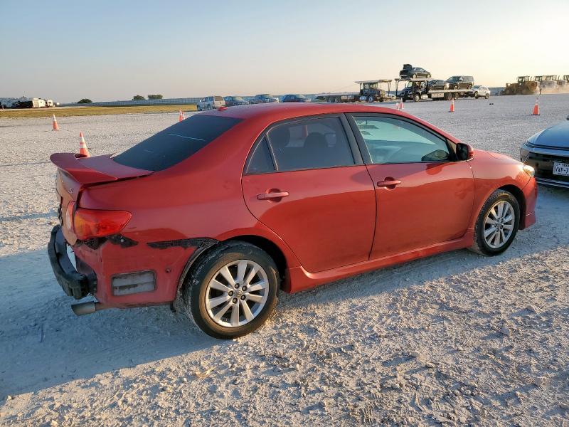 2T1BU4EE9AC422476 - 2010 TOYOTA COROLLA BASE 红色 照片 3