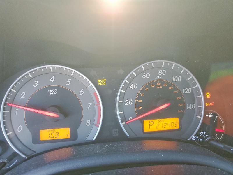 2T1BU4EE9AC422476 - 2010 TOYOTA COROLLA BASE 红色 照片 9