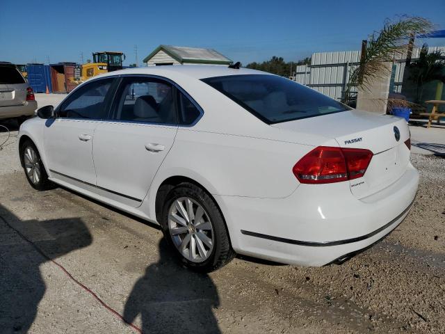 1VWCH7A3XCC039251 - 2012 VOLKSWAGEN PASSAT SEL WHITE photo 2