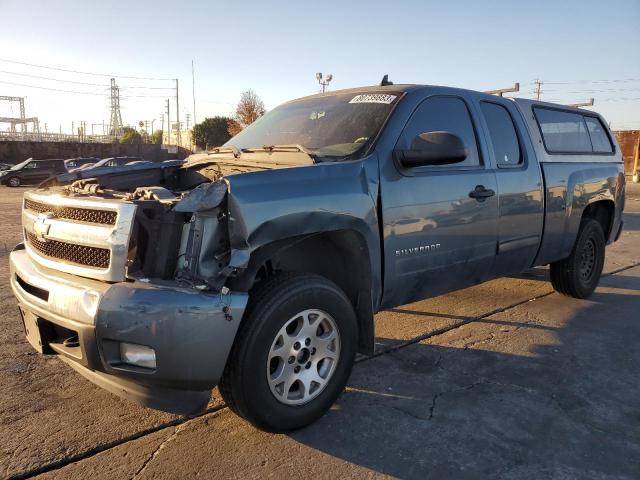 1GCRKSE3XBZ297499 - 2011 CHEVROLET SILVERADO K1500 LT GREEN photo 1