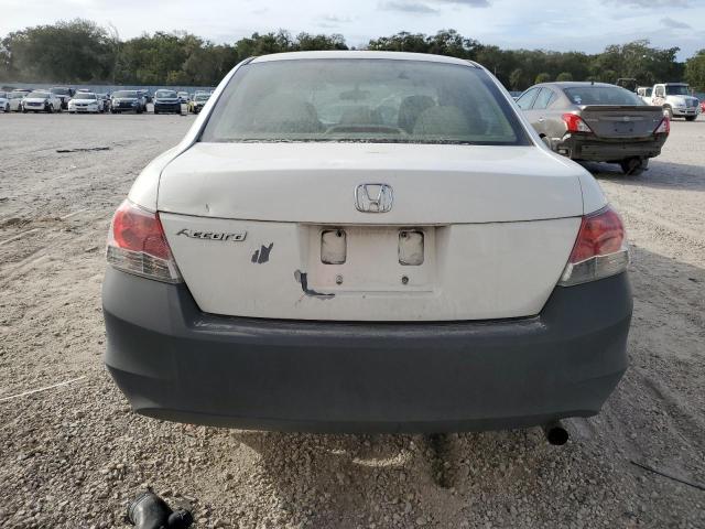 1HGCP26398A088012 - 2008 HONDA ACCORD LX WHITE photo 6