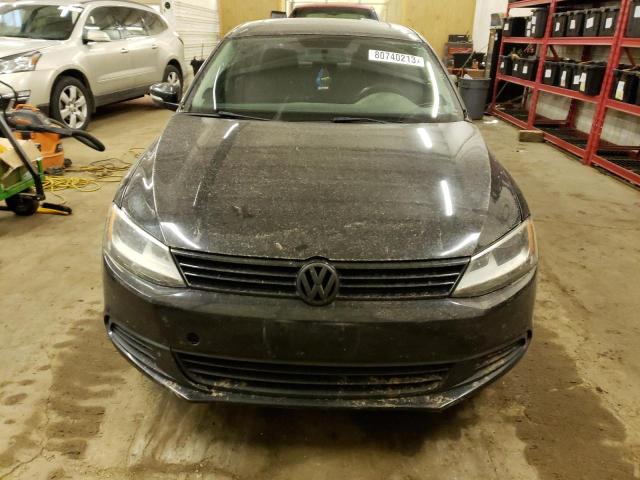 3VW3L7AJ6CM005898 - 2012 VOLKSWAGEN JETTA TDI BLACK photo 5