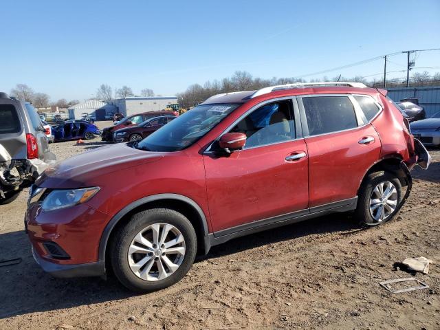 KNMAT2MV5FP524418 - 2015 NISSAN ROGUE S RED photo 1