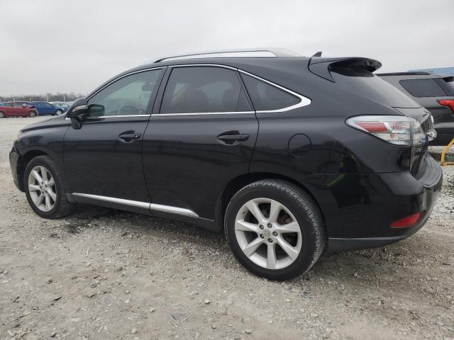 2T2ZK1BA9CC083236 - 2012 LEXUS RX 350 BLACK photo 2