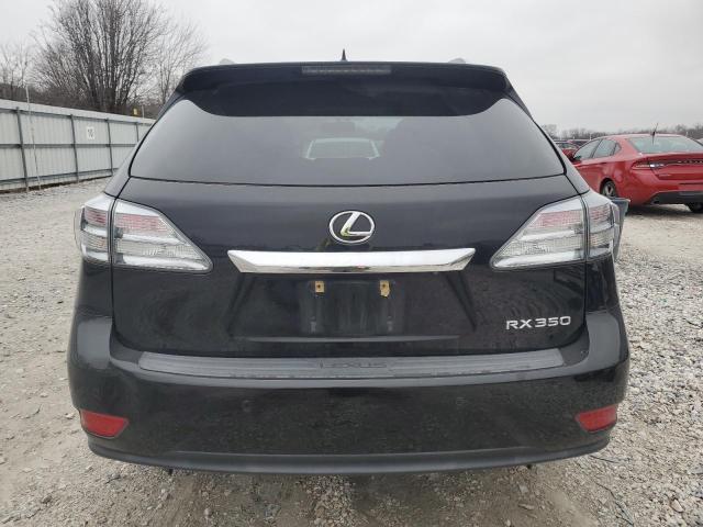 2T2ZK1BA9CC083236 - 2012 LEXUS RX 350 BLACK photo 6