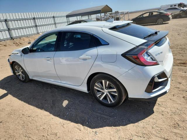 SHHFK7H38LU408889 - 2020 HONDA CIVIC LX WHITE photo 2