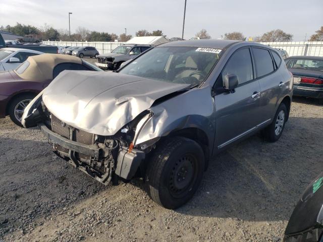 JN8AS5MT8CW611836 - 2012 NISSAN ROGUE S GRAY photo 1