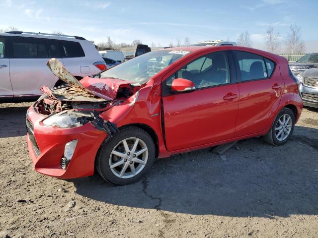 JTDKDTB30F1097032 - 2015 TOYOTA PRIUS C RED photo 1