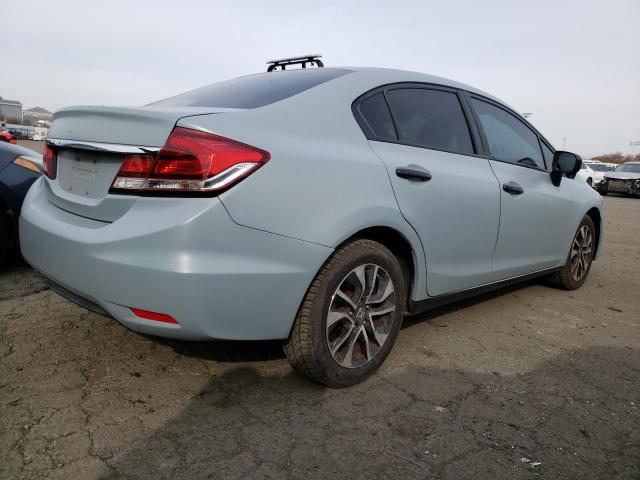 19XFB2F85FE293391 - 2015 HONDA CIVIC EX BLUE photo 3