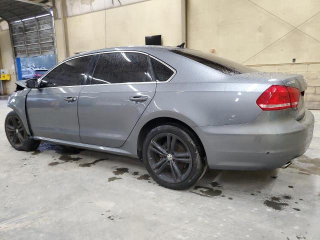 1VWBP7A35DC099289 - 2013 VOLKSWAGEN PASSAT SE GRAY photo 2