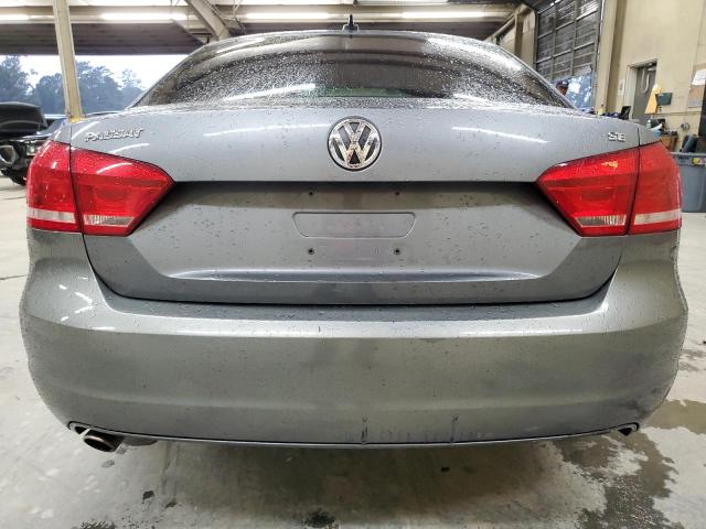 1VWBP7A35DC099289 - 2013 VOLKSWAGEN PASSAT SE GRAY photo 6