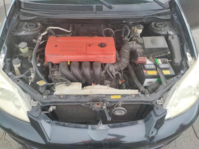 2T1KR32E26C598485 - 2006 TOYOTA COROLLA MA XR BLACK photo 11