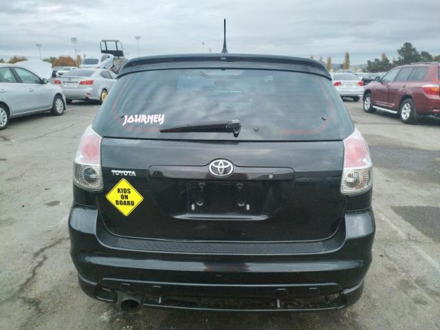 2T1KR32E26C598485 - 2006 TOYOTA COROLLA MA XR BLACK photo 6