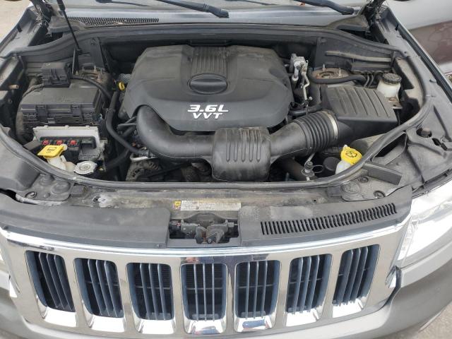 1C4RJFAG3DC580674 - 2013 JEEP GRAND CHER LAREDO GRAY photo 12