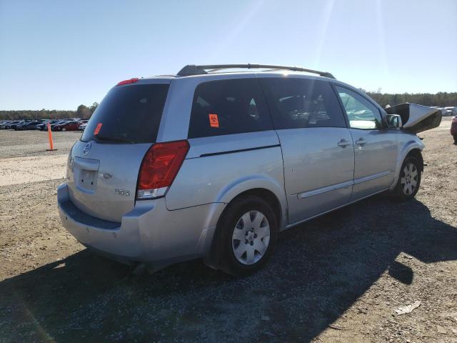 5N1BV28U86N123176 - 2006 NISSAN QUEST S GRAY photo 3