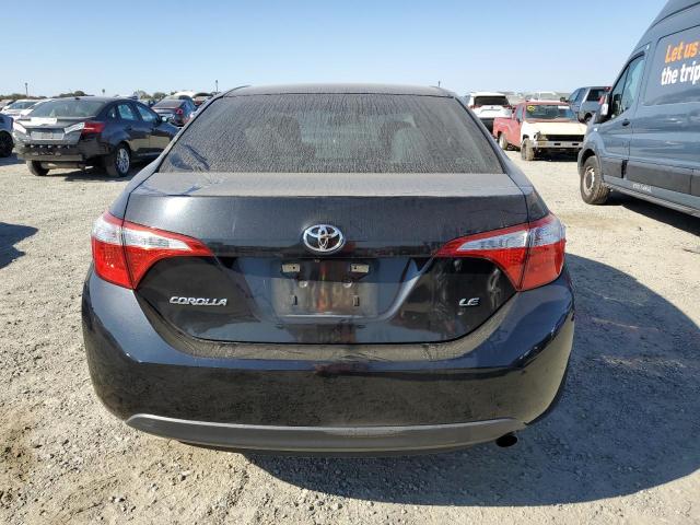 5YFBURHE5FP342866 - 2015 TOYOTA COROLLA L BLACK photo 6