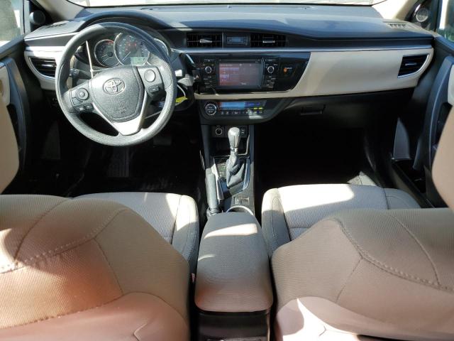 5YFBURHE5FP342866 - 2015 TOYOTA COROLLA L BLACK photo 8