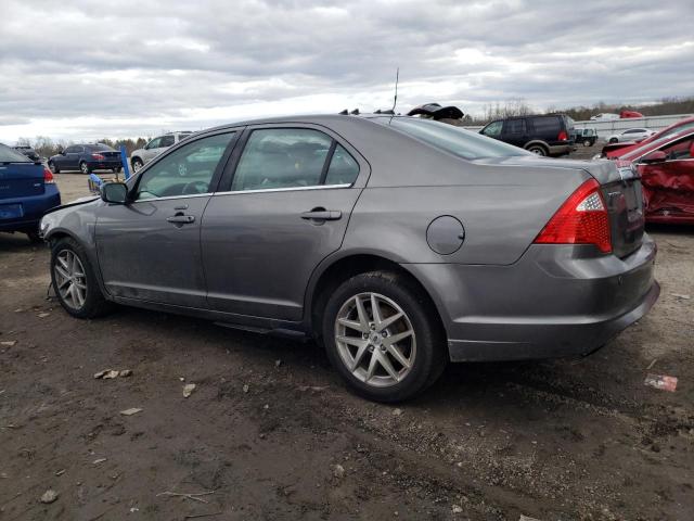 3FAHP0JA8AR394571 - 2010 FORD FUSION SEL GRAY photo 2